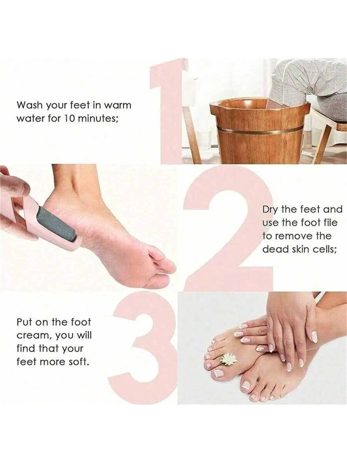 Foot Care Tool Electric Foot File Foot Callouses Dead Skin Remover Safe and Painless Shaver Remove Dry Dead Skin Hard Cracked